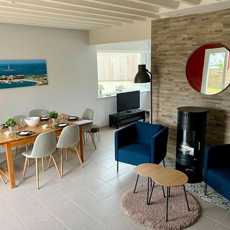 Maison Bord De Mer Dans La Petite Irlande Auderville Exteriör bild