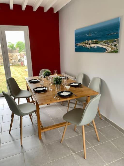 Maison Bord De Mer Dans La Petite Irlande Auderville Exteriör bild